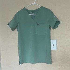 [SOLD] FIGS Jade Catarina top XS